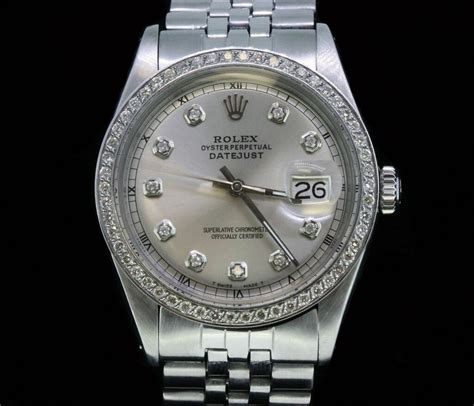 rolex lünette diamanten|rolex datejust oyster perpetual.